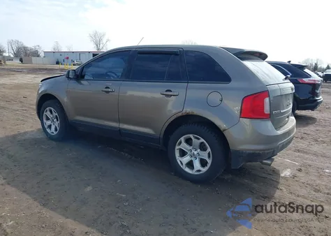2013 Ford Edge Sel из США, поврежденный, VIN 2FMDK4JC2DBC71489